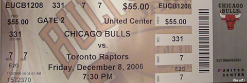 Bulls Ticket