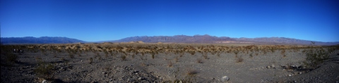 Death Valley - dunes - panoramique