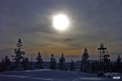 Sugar Bowl, lac Tahoe - Californie