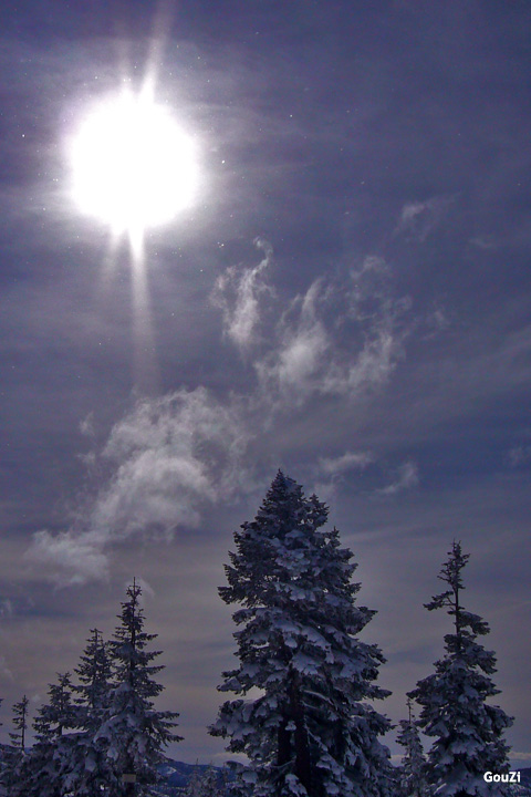 Sugar Bowl, lac Tahoe - Californie - Heaven is just upstairs