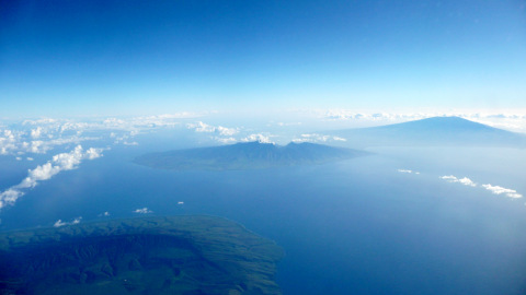 Hawaii vue du ciel