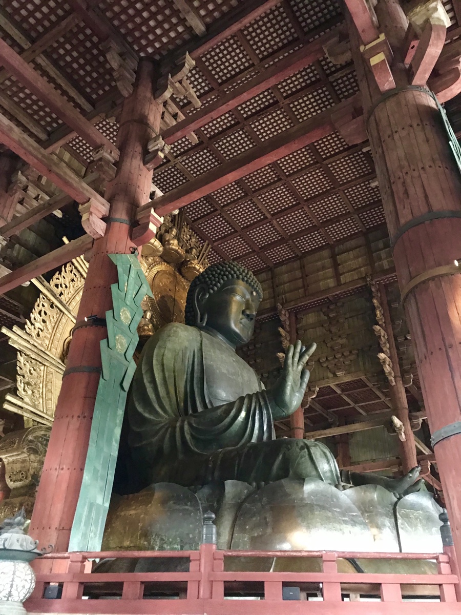 Buddha, Nara Park Temples, Japan