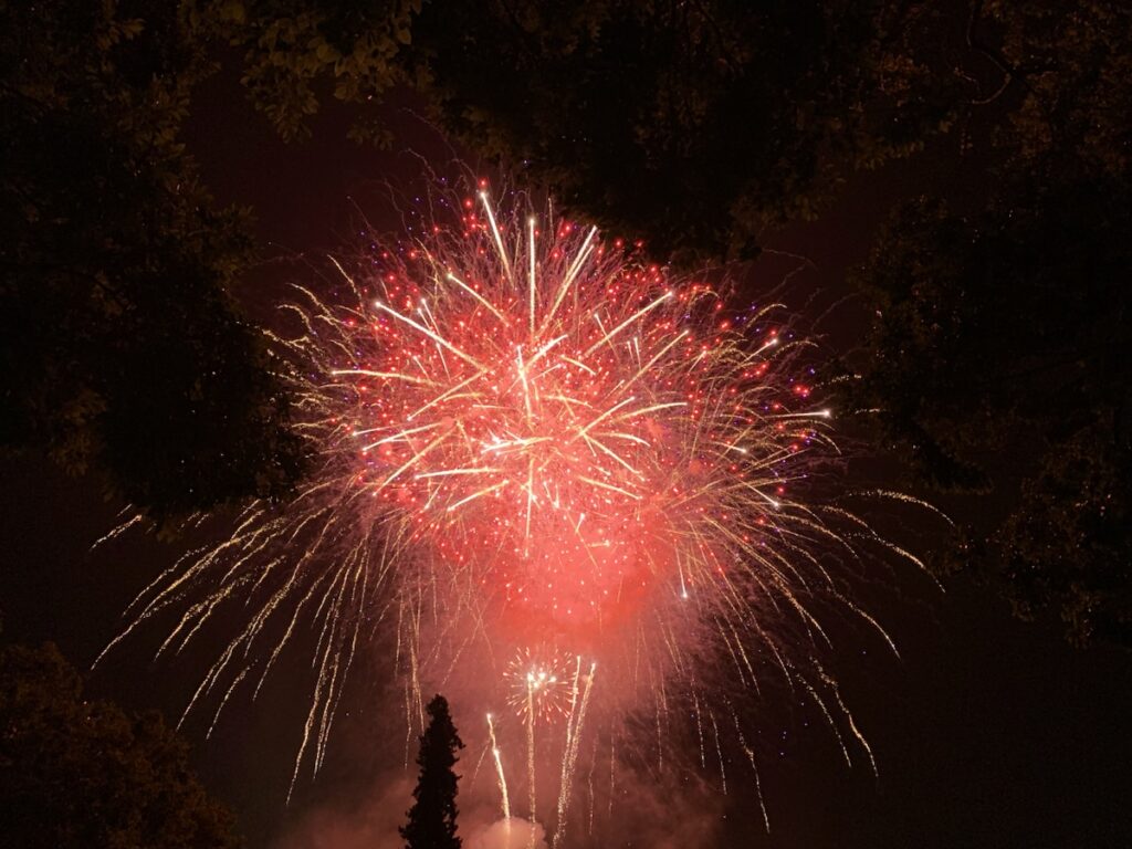 July 4th Fireworks, San Jose, CA​