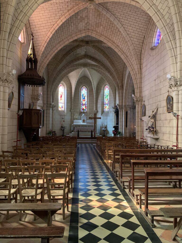 Auros Church, France​